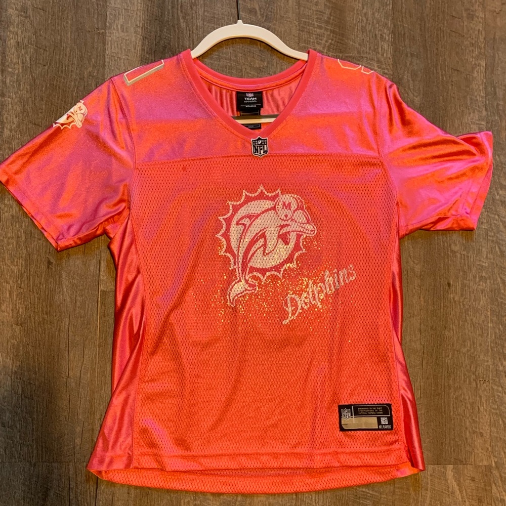 Pink Miami Dolphins Jersey